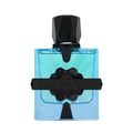 French Avenue Aromatix Magnetiq 100ml — A clear blue glass perfume bottle with a black geometric cap and a black band across the front with 'AROMATIX' and 'FRENCH AVENUE' text.