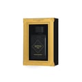 Lattafa Bade'e Al Oud Black Exposed Lattafa 100ml — Black perfume bottle with gold ornate box packaging, featuring Arabic script and "BLACK EXPOSED" text.