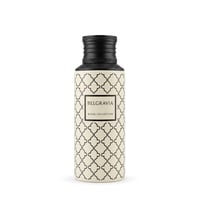 Maison Asrar Belgravia Eau de Parfum — A tall, cream-colored perfume bottle with a black patterned design and a black textured cap, featuring a central label with 'BELGRAVIA' and 'ROYAL COLLECTION'.