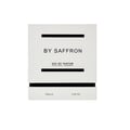 Maison Alhambra By Saffron 100ml EDP Unisex — Kotak minyak wangi putih dengan garisan hitam mendatar dan tulisan 'BY SAFFRON EAU DE PARFUM Natural Spray Vaporisateur' serta butiran isipadu.