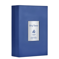 Lattafa Pride Art of Universe by Lattafa Pride 100ml EDP — A rectangular blue box with a silver label featuring the Lattafa Pride logo and 'Art of Universe' text.