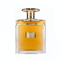 Ard Al Zaafaran Riqqa by Ard Al Zaafaran 100 ml EDP Men — Clear glass bottle with ribbed texture, golden liquid, and gold