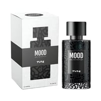 Mood Perfume Mood Pure For Him – 100 ml for Men, featuring the perfume bottle and its matching box against a white background.