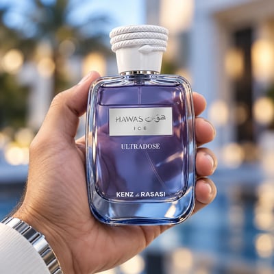 Hawas Ice Ultradose by Kenz de Rasasi 100ml Men