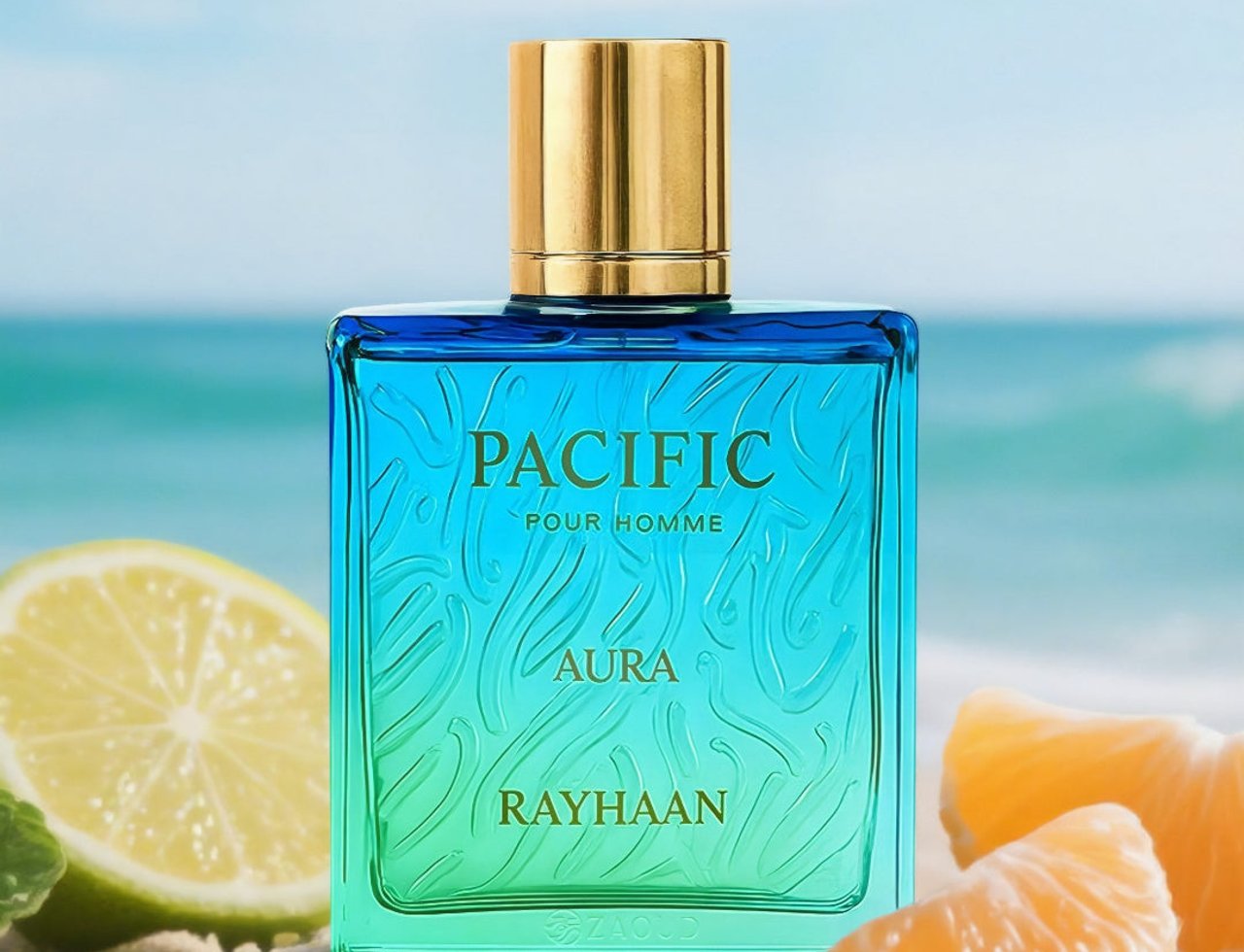 Pacific Aura by Rayhaan 100ml Eau de Parfum for Men | Sham perfume