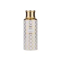 Maison Asrar Heritage by Maison Asrar 100ml EDP Unisex — Botol putih corak geometri emas dan penutup berjalur emas, label tertulis HERITAGE ROYAL COLLECTION