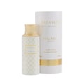 Maison Asrar Heritage by Maison Asrar 100ml EDP Unisex — Botol putih corak geometri emas dan penutup emas, bersebelahan kotak silinder putih dan emasnya.
