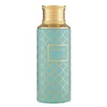 Maison Asrar Imperial oleh Maison Asrar 100ml EDP Unisex — Botol biru kehijauan bermotif geometri emas dan penutup emas, dengan label emas tertulis 'IMPERIAL ROYAL COLLECTION'.