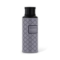 Maison Asrar Majesty by Maison Asrar 100ml EDP Unisex — Botol minyak wangi kelabu dengan penutup hitam bercorak dan corak geometri pada botol.