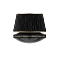 Maison Asrar Night In Paris by Maison Asrar 90ml EDP Unisex — Penutup hitam bertekstur bentuk lampu dengan rim emas, di atas botol bujur hitam dengan tulisan emas 'Night In Paris EAU DE PARFUM e 90ml 3.06FLOZ'
