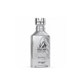 Zimaya Oscar Platinum by Zimaya — Botol minyak wangi perak berbentuk segi empat dengan penutup perak seperti mahkota, tertulis kaligrafi Arab dan teks 'OSCAR extrait de parfum' serta 'PLATINUM' di hadapan.