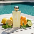 Afnan 9 AM EDP perfume bottle poolside citrus mint unisex fragrance Malaysia