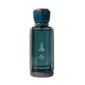 Afnan 9 AM by Afnan 100 ml EDP Unisex — Cream box with gold "9 am" logo next to a clear glass perfume bottle with gold cap