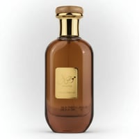 Ard Al Zaafaran Mousuf by Ard Al Zaafaran EDP 100 ml — Amber glass bottle with gold accents and a wooden cap, featuring a