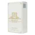 Ard Al Zaafaran Ahlam Al Arab EDP — Box with Arabic calligraphy and gold ornate frame, text "Perfumed Spray Inside"