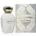 Ard Al Zaafaran Dar Al Shabaab — Black fragrance bottle and spray can with ornate silver packaging
