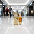 Ard Al Zaafaran Midnight Oud — Man crouching on a sandy beach, holding a dark perfume bottle with gold accents.