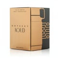 Ard Al Zaafaran Oud 24 Hours Majestic Gold — Gold box packaging with Arabic script, ornate black emblem, and "oud 24 hours
