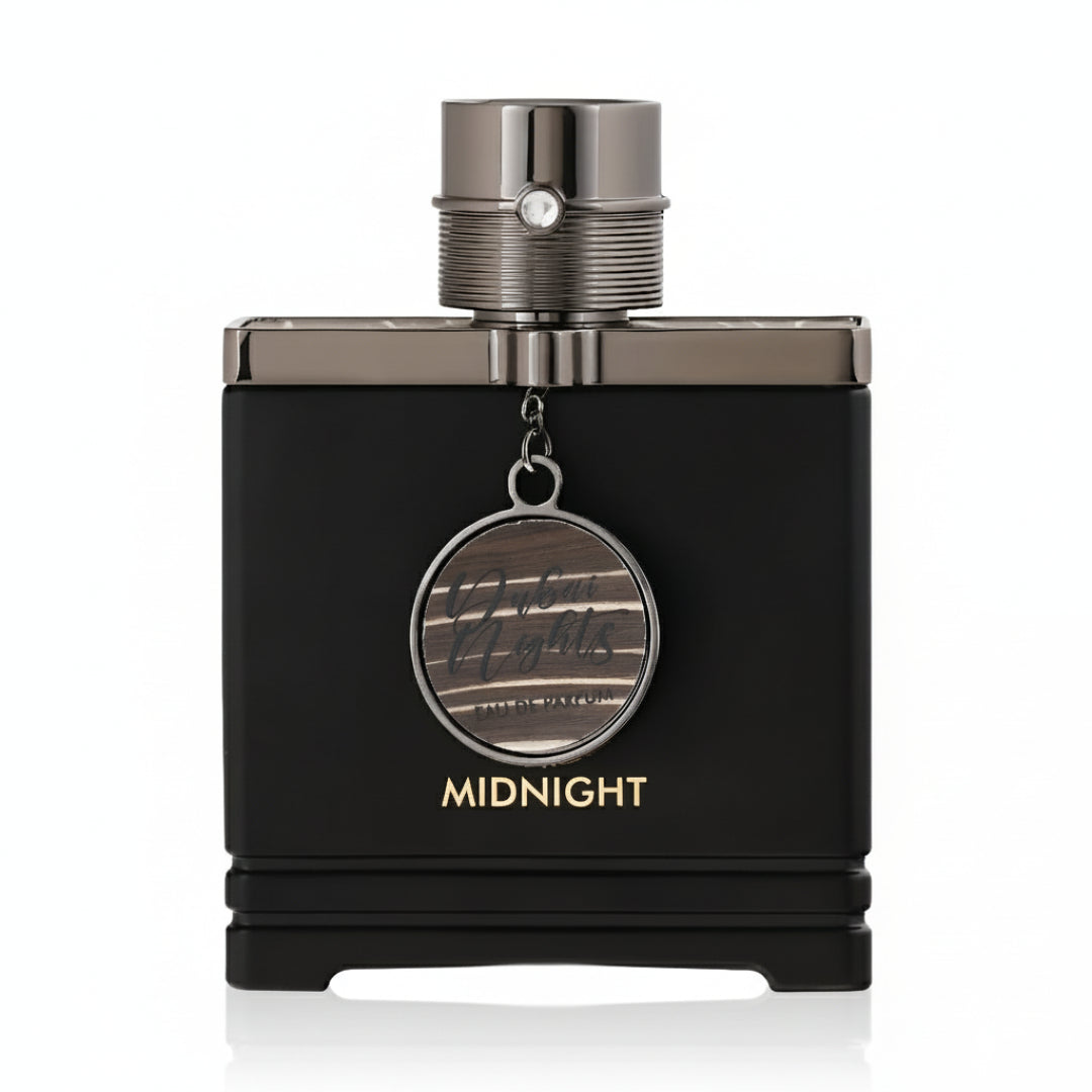 Armaf Club de Nuit Iconic 10ml EDP — Blue cylindrical packaging with holographic accents and a blue spray bottle inside a