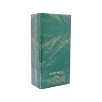 Avenue London perfume 100ml Grandeur Elite – box packaging view – original Malaysia. Kotak Avenue London EDP 100ml pandangan sisi – original Malaysia