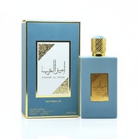 Lattafa Ameer Al Arab Imperium by Asdaaf 100ml EDP Men — Blue box and bottle with gold accents and Arabic script