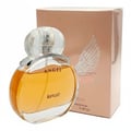 Armaf Tres Nuit by Armaf 100ml EDP Men — Dark blue triangular bottle with leather accents and silver cap, next to a matching