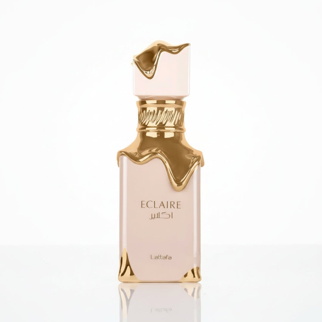 Botol Eclaire Lattafa wangian wanita bau vanilla lembut manis pilihan Malaysia