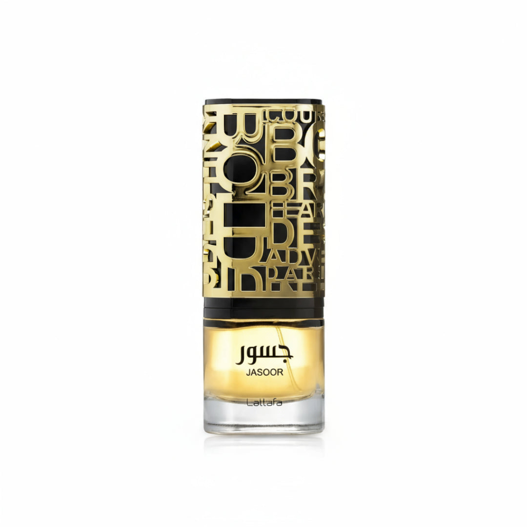 Botol Jasoor Lattafa wangian unisex bau citrus segar spicy pilihan ramai Malaysia