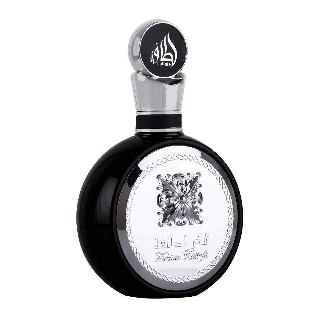 Perfume lelaki Fakhar Silver Lattafa original – bau segar dan elegan
