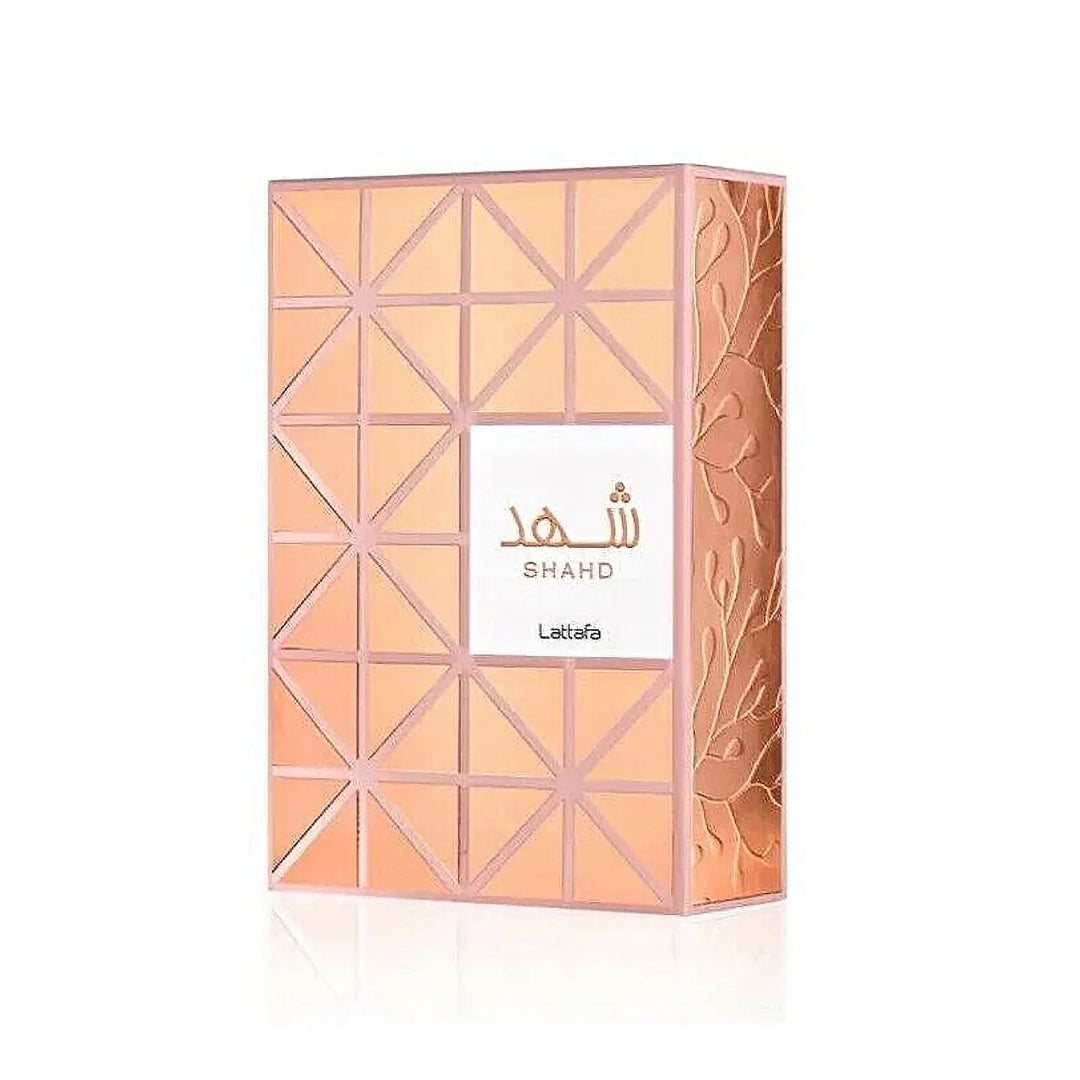 Perfume wanita Shahd Lattafa original Malaysia – minyak wangi madu, bunga & vanila lembut