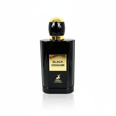 Botol Black Origami Maison Alhambra wangian bau spicy sweet bold pilihan Malaysia
