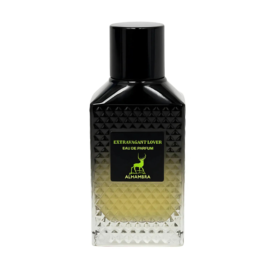Extravagant Lover 100ml EDP – Maison Alhambra Perfume bottle  (Unisex Amber Woody Scent)