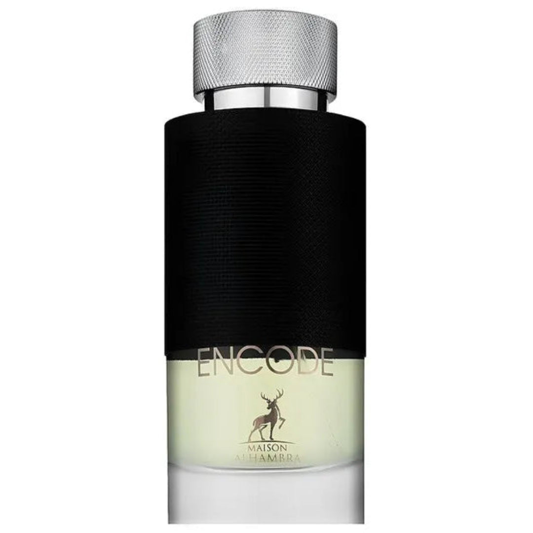 Perfume lelaki Encode Maison Alhambra original Malaysia – minyak wangi citrus, amber & woody