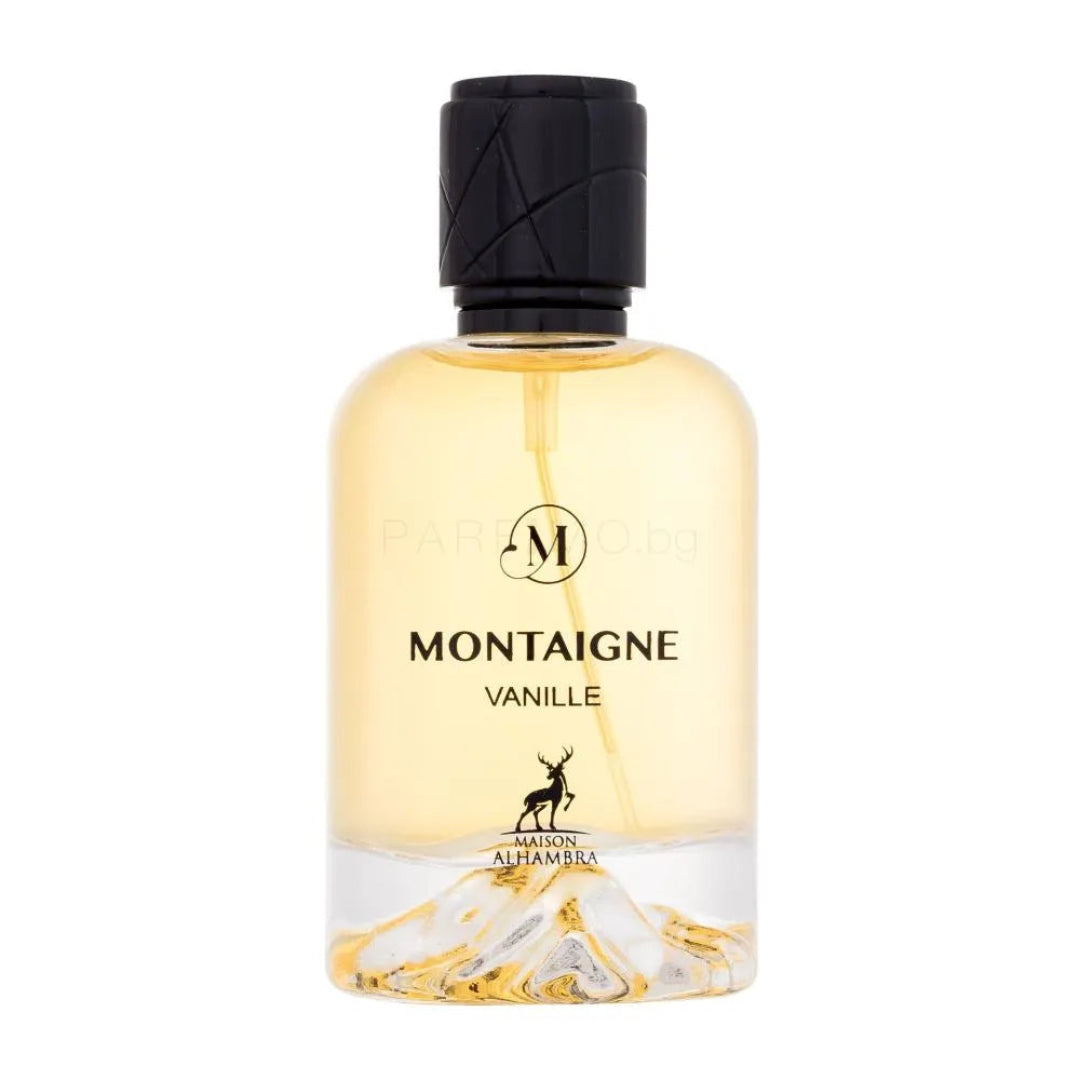 Perfume Montaigne Vanille original Malaysia – minyak wangi vanila, caramel & amber lembut