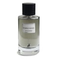 Perfume bottle labeled 'Purple Wood' on a white background