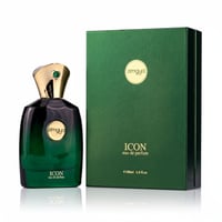Icon by Zimaya box dan botol minyak wangi lelaki mewah moden Malaysia hadiah boyfriend majlis