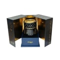 Lattafa Ejaazi — Clear glass perfume bottle with gold cap and black label featuring gold Arabic text and "E J A A Z I" in