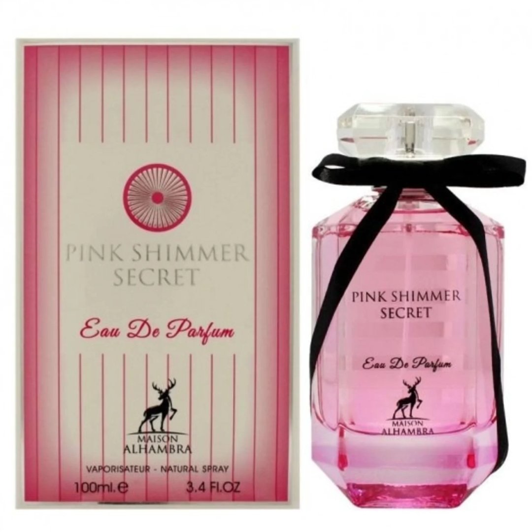Pink Shimmer Secret 100ml by Maison Alhambra