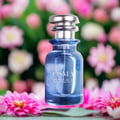 Blue perfume bottle labeled 'Osmia Citrus' with 'Parfumo' logo on a white background
