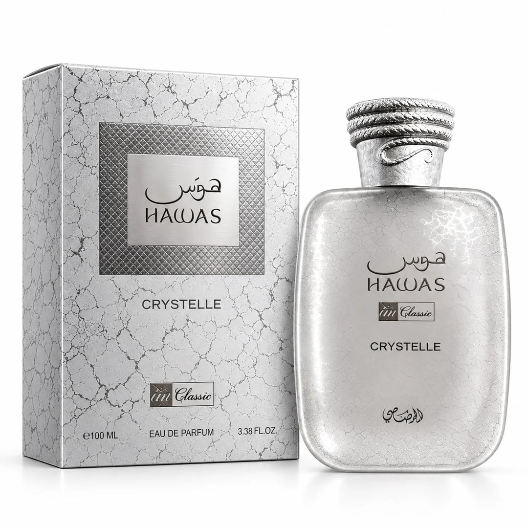 Minyak Wangi Rasasi Hawas Crystelle EDP 100ml – Uniseks