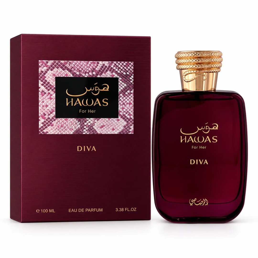 Minyak Wangi Rasasi Hawas Diva EDP 100ml – Wanita