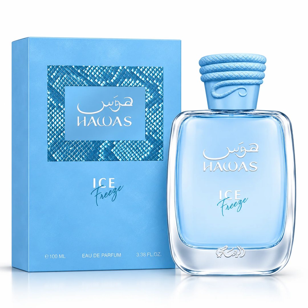 Minyak Wangi Rasasi Hawas Ice Freeze EDP 100ml – Lelaki