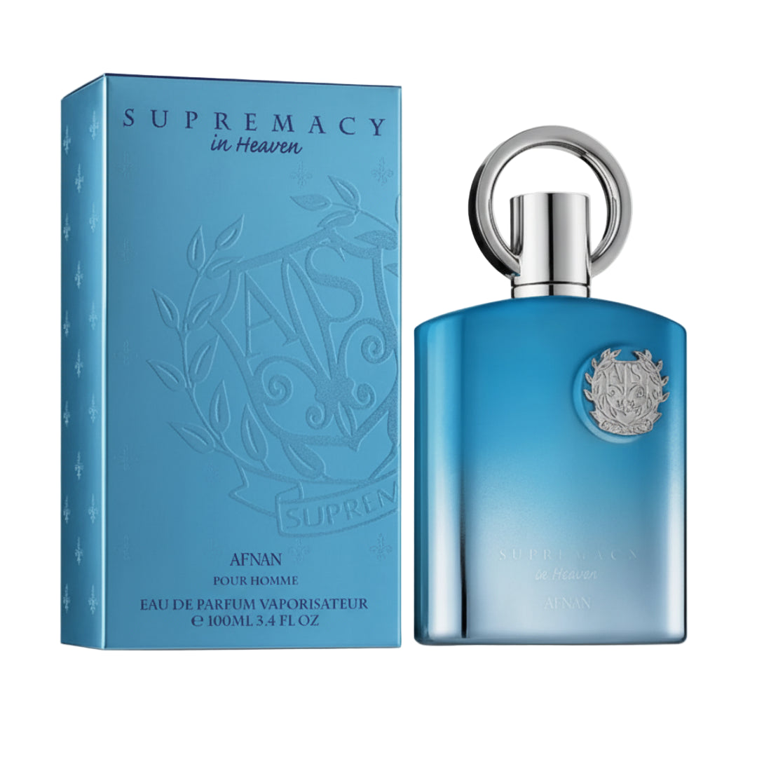 Supremacy In Heaven Afnan perfume lelaki fresh citrus aromatic long lasting Malaysia sesuai siang