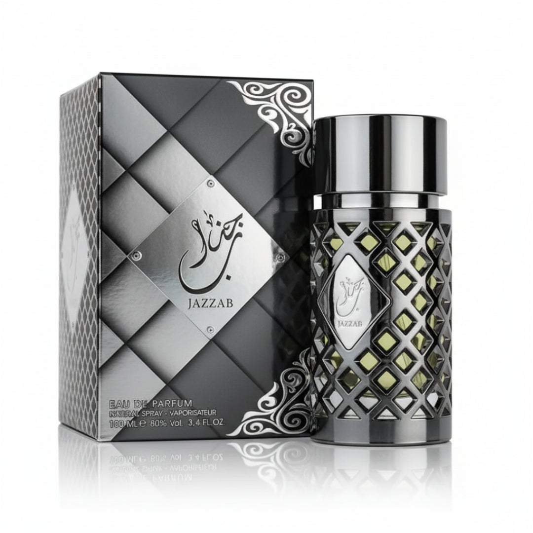 Jazzab Silver Perfume man Ard Al Zaafaran EDP 100ml For Him