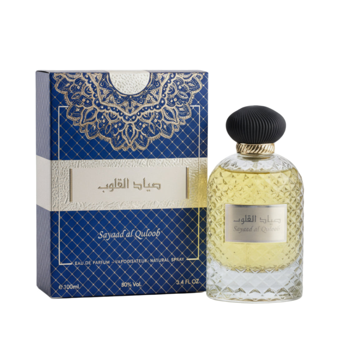 Sayaad Al Quloob Zaafaran 100 ml EDP lelaki Malaysia – haruman woody spicy Arabic & tahan lama