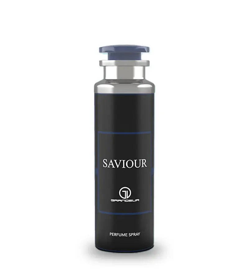 Saviour Wood Deodorant Body Spray 200mL Grandeur Man lather