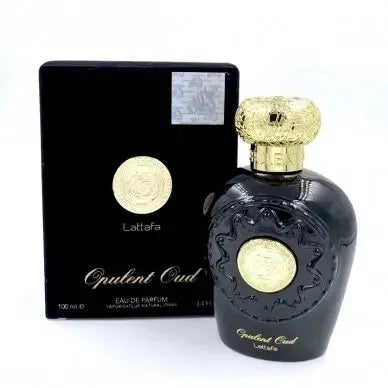 Opulent Oud Black perfume by Lattafa unisex perfume 100 ml EDP