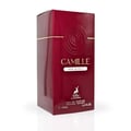 Maison Alhambra Camille for Women Eau de Parfum — Red box with gold accents and embossed circular design, featuring the brand logo and product details.
