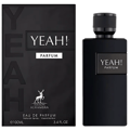 Maison Alhambra Yeah! Parfum Man — Black perfume box and bottle with "YEAH! PARFUM" text and deer logo.