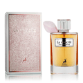 Maison Alhambra La Vivacite Eau De Parfum — Perfume bottle with golden liquid and clear cap, next to its pink glitter textured box with deer logo.